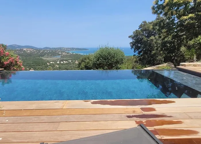 Acciagina 10 Pers Piscine Vue Pinarello Climatisee * Pinarellu