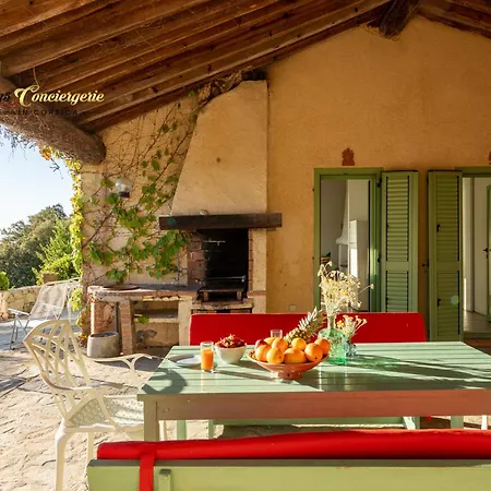 Acciagina 10 Pers Piscine Vue Pinarello Climatisee