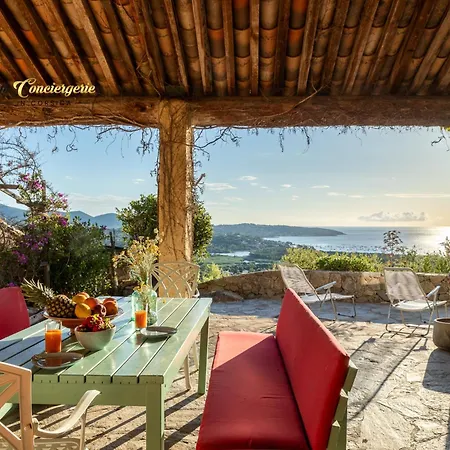 Acciagina 10 Pers Piscine Vue Pinarello Climatisee Pinarellu (Corsica)