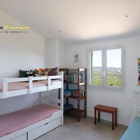 Acciagina 10 Pers Piscine Vue Pinarello Climatisee Holiday home Pinarellu (Corsica)