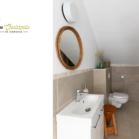 Acciagina 10 Pers Piscine Vue Pinarello Climatisee Pinarellu (Corsica)