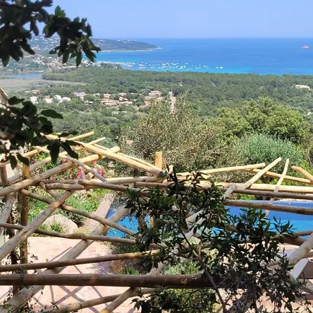 Acciagina 10 Pers Piscine Vue Pinarello Climatisee * Pinarellu (Corsica)