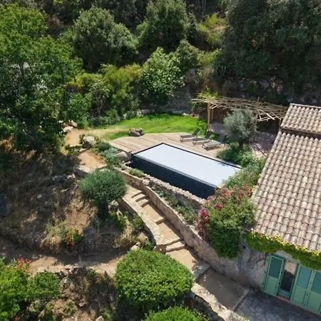 Acciagina 10 Pers Piscine Vue Pinarello Climatisee Pinarellu
