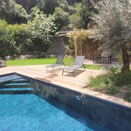 Acciagina 10 Pers Piscine Vue Pinarello Climatisee