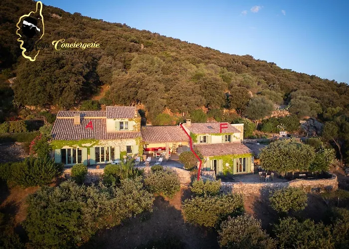 Casa vacanze Maison Familiale Superbe Vue Panoramique à 2min De La De Pinarello Pinarellu