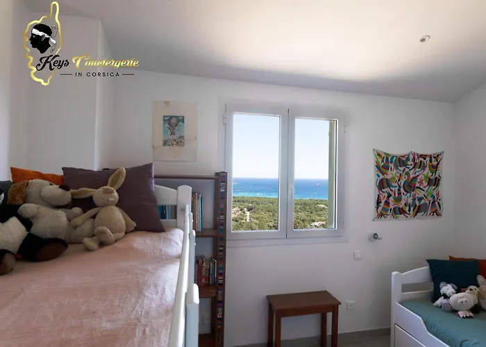 Maison Familiale Superbe Vue Panoramique à 2min De La De Pinarello Pinarellu