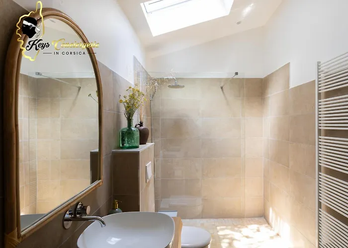 Acciagina 10 Pers Piscine Vue Pinarello Climatisee * Pinarellu