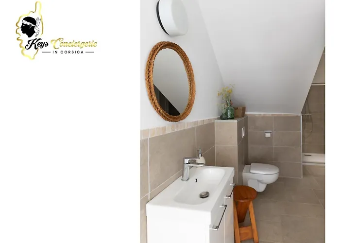 Maison Familiale Superbe Vue Panoramique à 2min De La De Pinarello Pinarellu